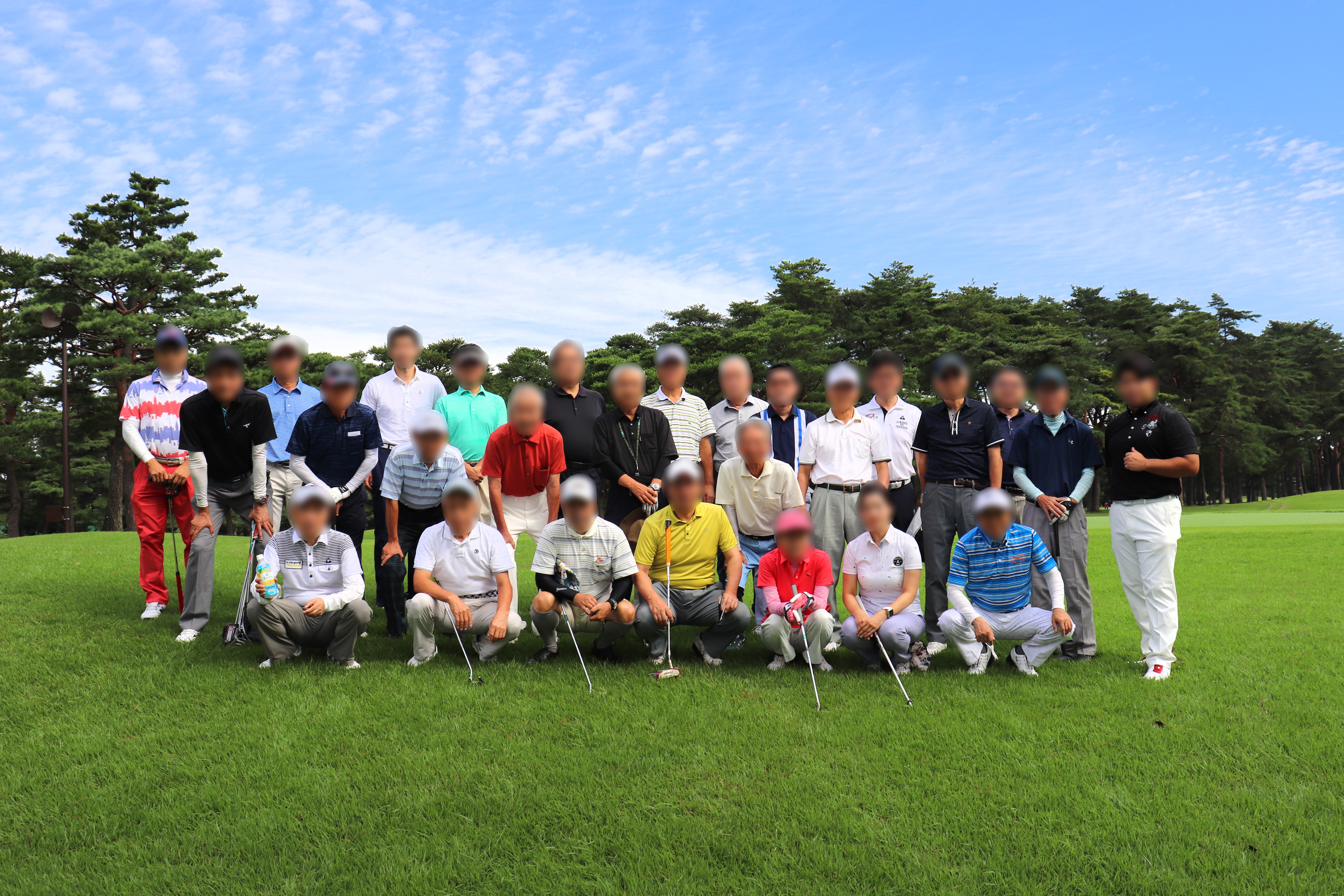 [イメージ] 過去に開催したゴルフ大会様子